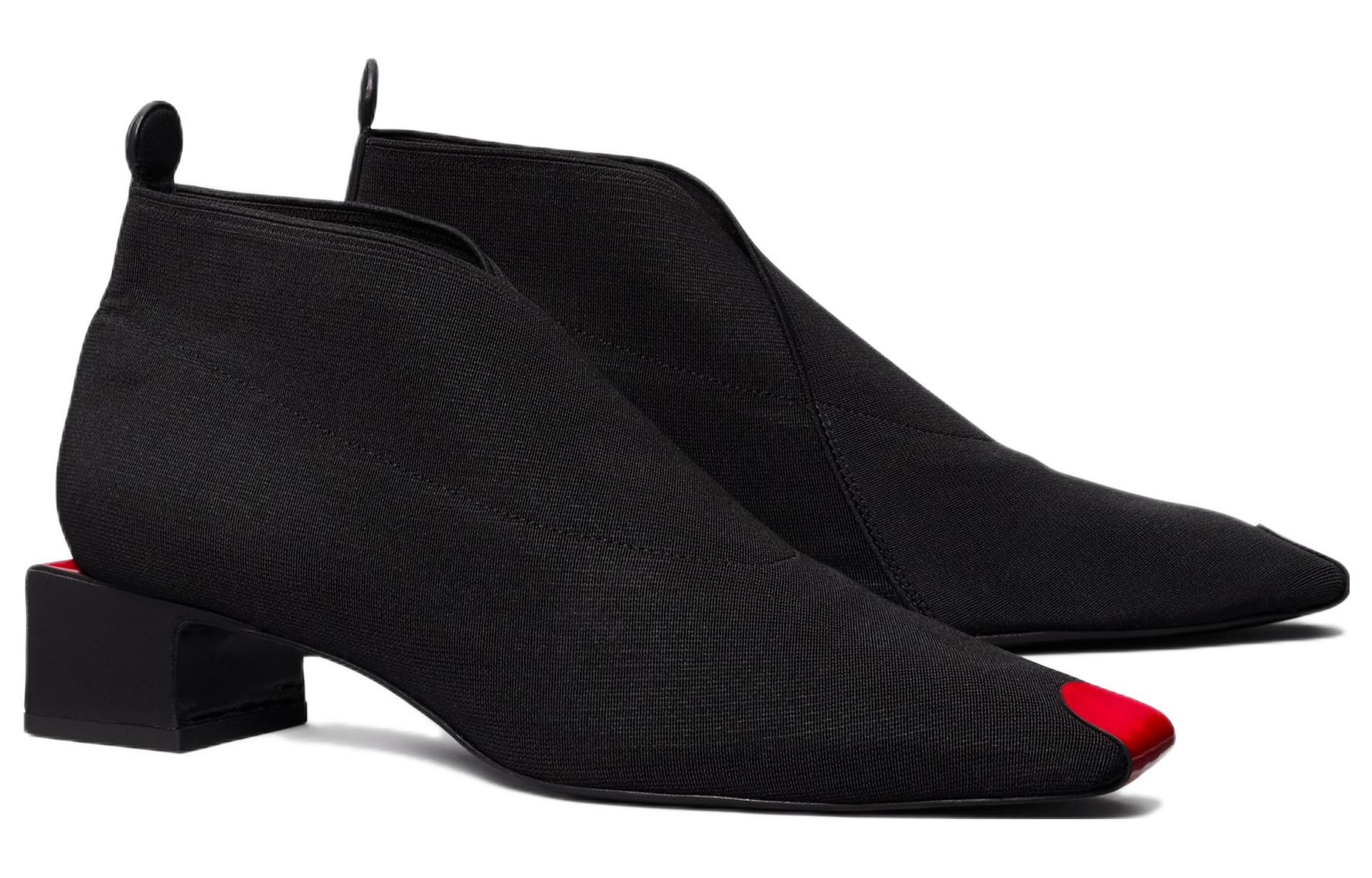 (W) TORY BURCH Fashion Ankle Boot 'Black Square Toe' 圖 2