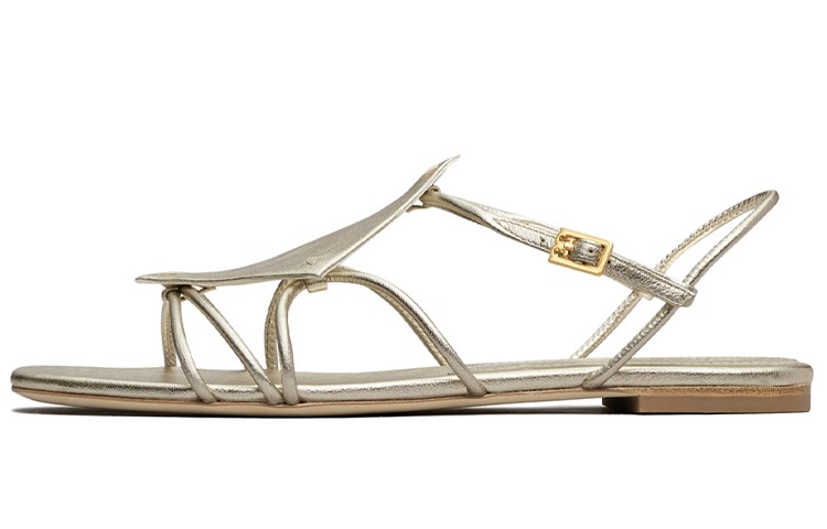 (W) TORY BURCH Fashion Leisure Sandal 'Shimmering Gold Diamond'