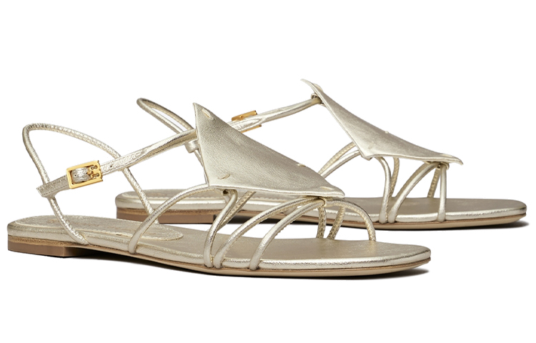 (W) TORY BURCH Fashion Leisure Sandal 'Shimmering Gold Diamond' 圖 3