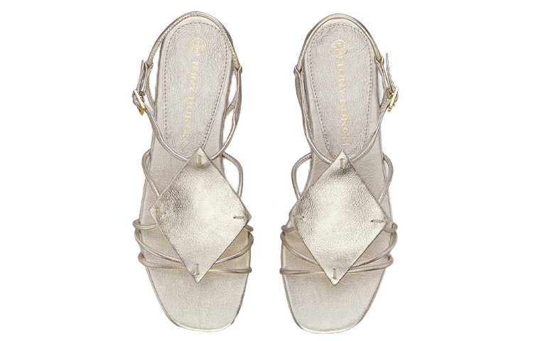 (W) TORY BURCH Fashion Leisure Sandal 'Shimmering Gold Diamond' 圖 4