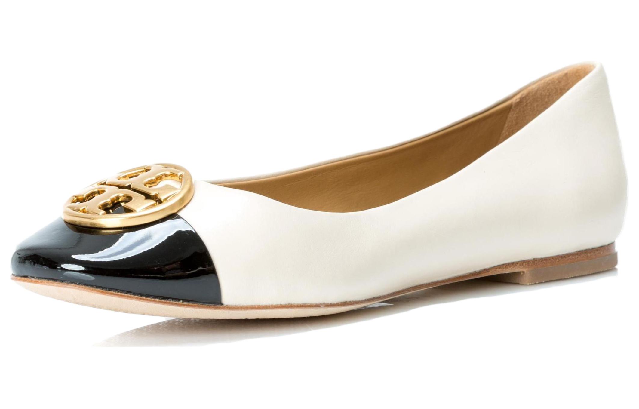 (W) TORY BURCH Flat 'Beige CMFT'