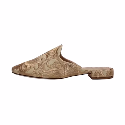 (W) TORY BURCH Flat 'Beige Fabric'