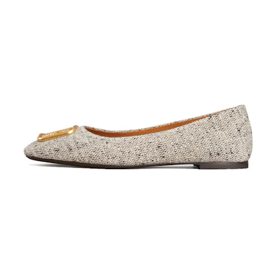 (W) TORY BURCH Flat 'Linen'