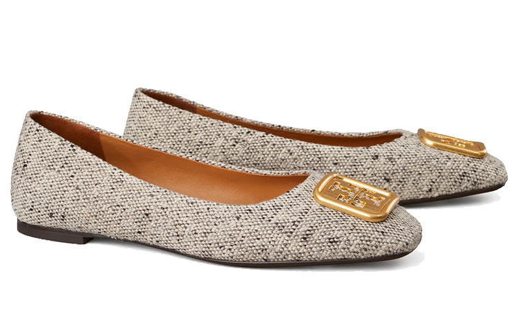 (W) TORY BURCH Flat 'Linen' 圖 3