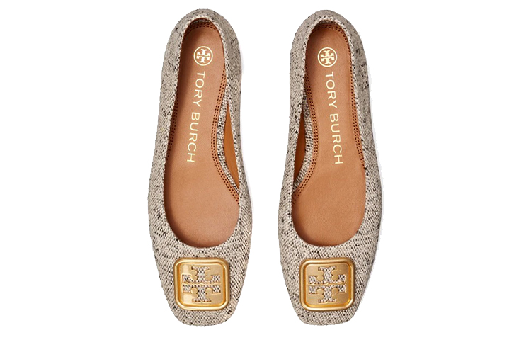 (W) TORY BURCH Flat 'Linen' 圖 4