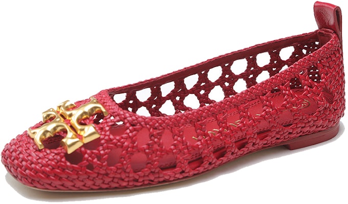 (Women) TORY BURCH Flat 'Red Weave' 81027-600 Shop (Women) TORY BURCH Flat 'Red Weave' 81027-600