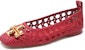 (W) TORY BURCH Kasut Rata 'Tenunan Merah' 81027-600