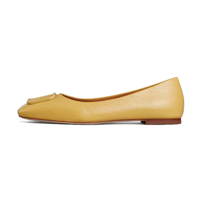 (W) TORY BURCH Flat 'Yellow Fashion'