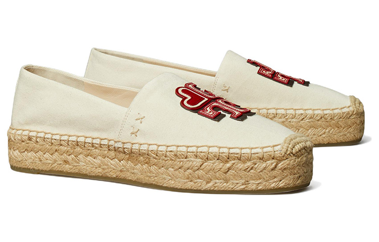 Lookbook (W) TORY BURCH Flat Espadrille 'Logo Cinta Beige' 138179-200
