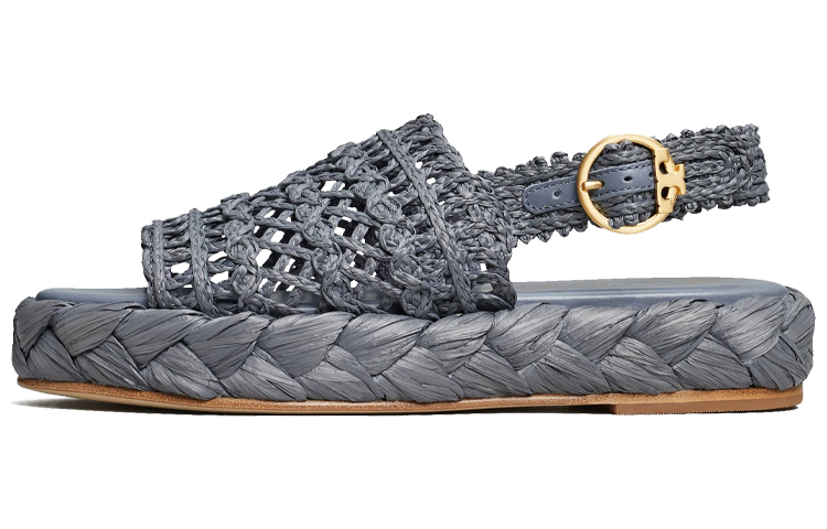 (Women) TORY BURCH Flat Espadrille 'Blue' 82831-426