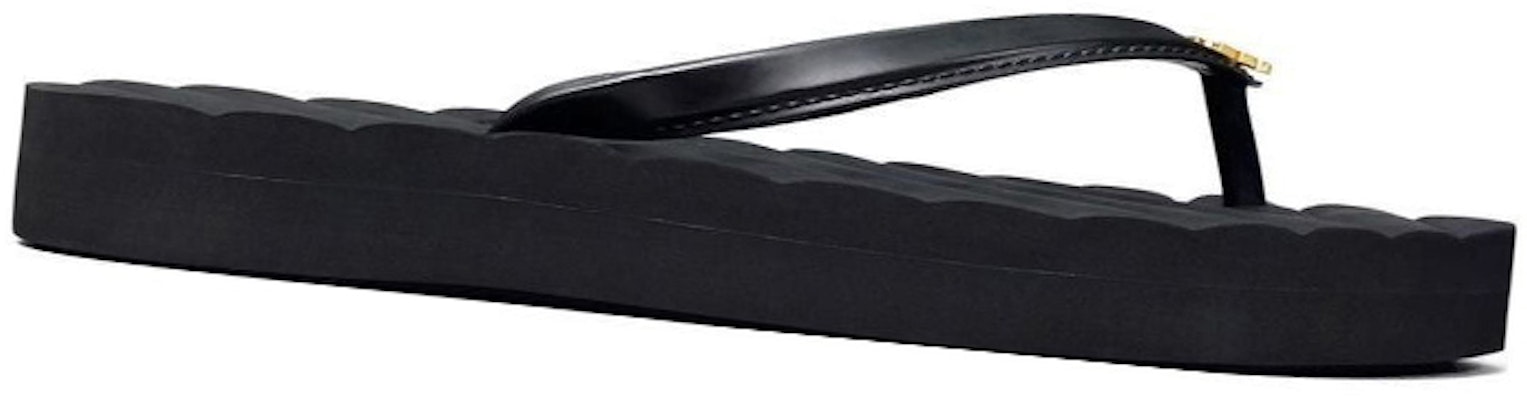 (Women) TORY BURCH Flat Heel Round Toe Sandal 'Black Fashion' 144262-890 Order (Women) TORY BURCH Flat Heel Round Toe Sandal 'Black Fashion' 144262-890