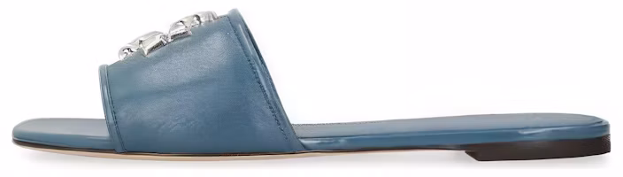 Buy (Women) TORY BURCH Flat Slide 'Simple Blue Square Toe' 149093449