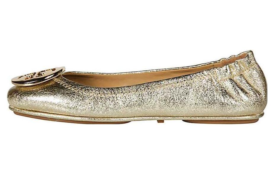 (Women) TORY BURCH Flat Slip-On 'Gold' 50522-723