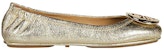 (W) TORY BURCH Kasut Slip-On Leper 'Gold' 50522-723