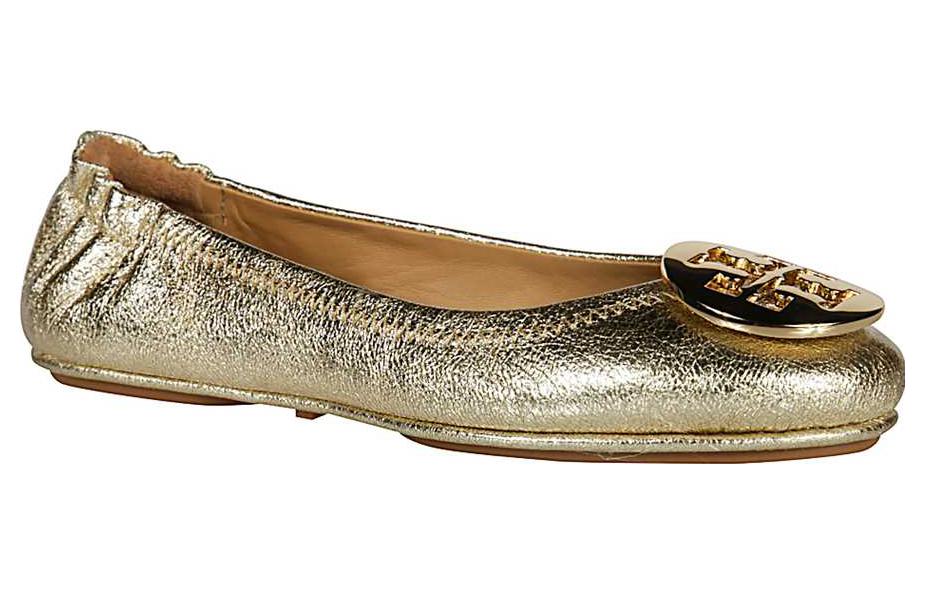 Lookbook (Women) TORY BURCH Flat Slip-On 'Gold' 50522-723