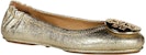 (W) TORY BURCH Kasut Slip-On Leper 'Gold' 50522-723