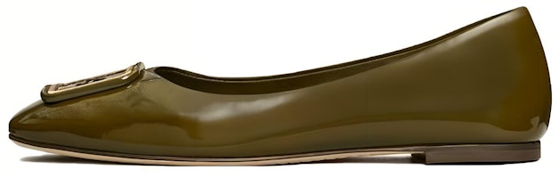 (Women) TORY BURCH Flat Slip-On 'Olive Green' 151178-325 (Women) TORY BURCH Flat Slip-On 'Olive Green' 151178-325
