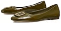 Shop (W) TORY BURCH Flat Slip-On 'Hijau Zaitun' 151178-325