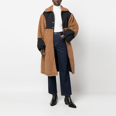 (Women) Tory Burch FW22 High-Waisted Flared Blue Jeans 145939-408 Lookbook (Women) Tory Burch FW22 High-Waisted Flared Blue Jeans 145939-408