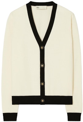 (W) Tory Burch 2022秋冬对比条纹针织毛衣 白色 142492-960 Order (W) Tory Burch 2022秋冬对比条纹针织毛衣 白色 142492-960