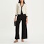 Lookbook (W) Tory Burch 2022秋冬对比条纹针织毛衣 白色 142492-960