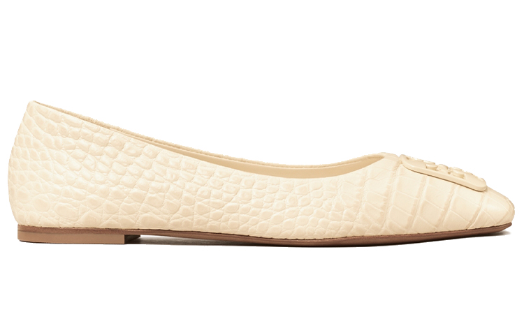 (W) TORY BURCH Georgia Ballet Flat 'Cream White' 圖 2
