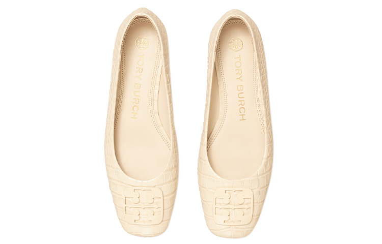 (W) TORY BURCH Georgia Ballet Flat 'Cream White' 圖 4