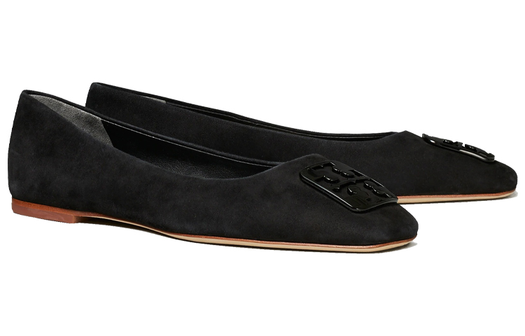 (W) TORY BURCH Georgia Black 'Elegant Lace Ballet' 圖 4