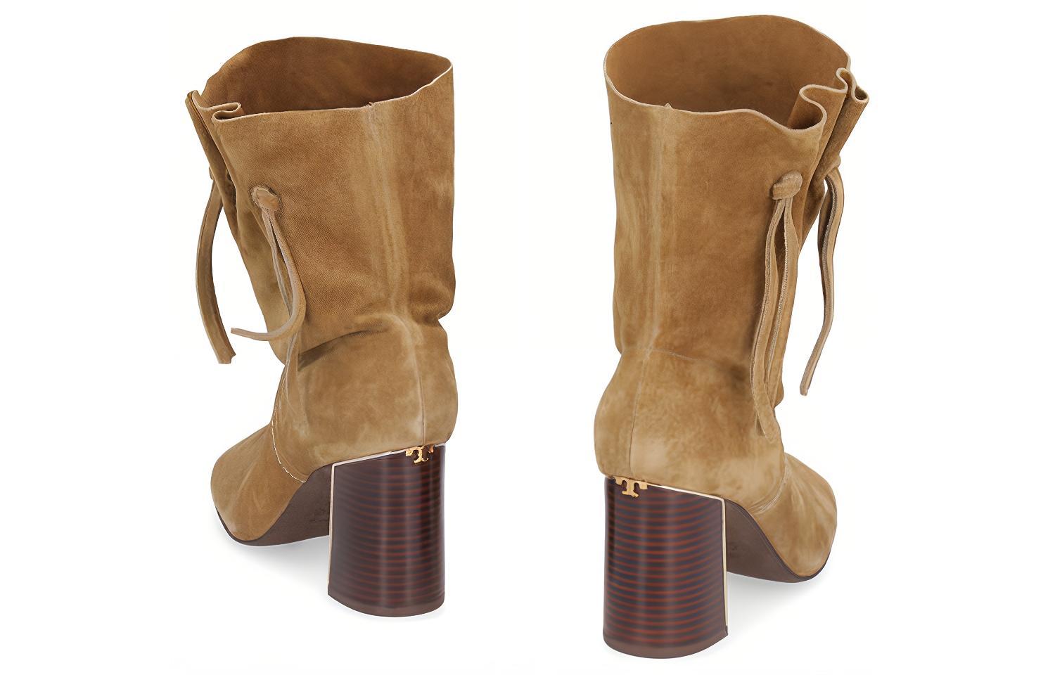 (W) TORY BURCH Gigi Ankle Boot 'Light Brown Suede' 圖 3