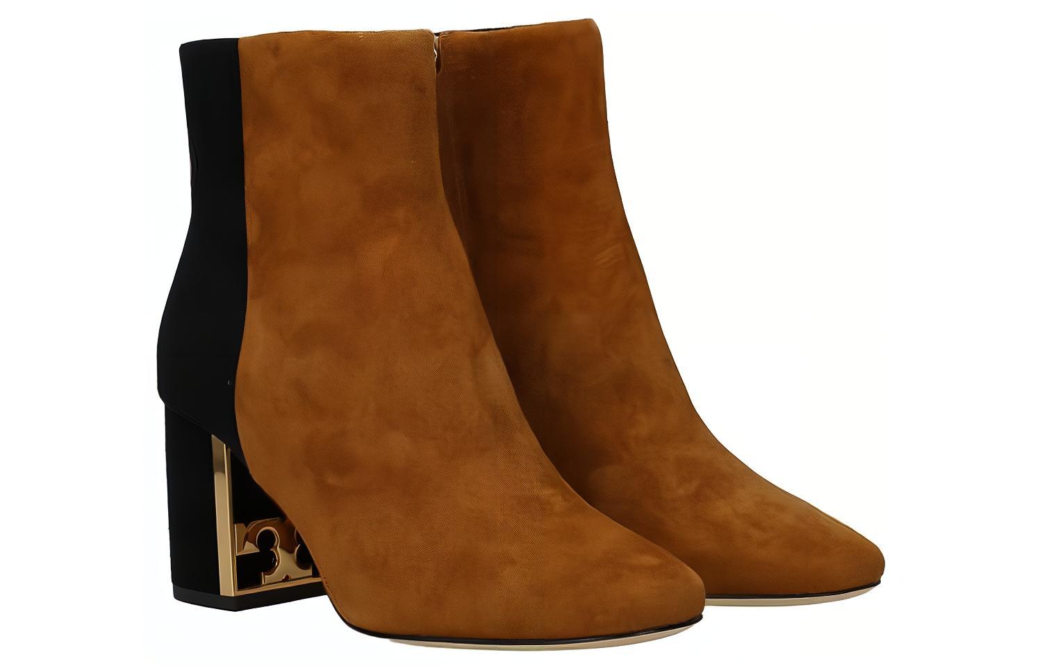 (W) TORY BURCH Gigi Suede Ankle Boot 'Brown' 圖 3