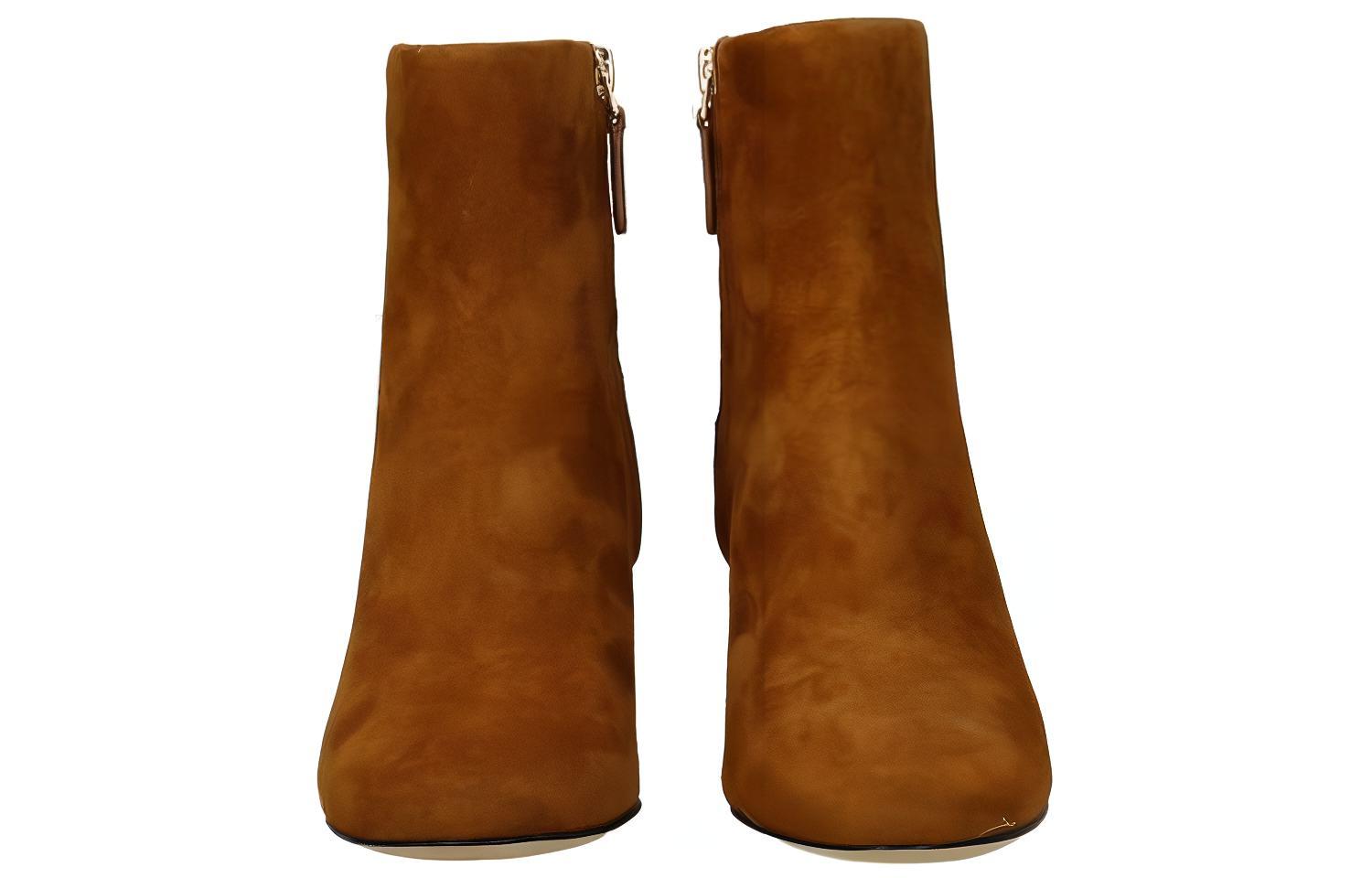 (W) TORY BURCH Gigi Suede Ankle Boot 'Brown' 圖 4