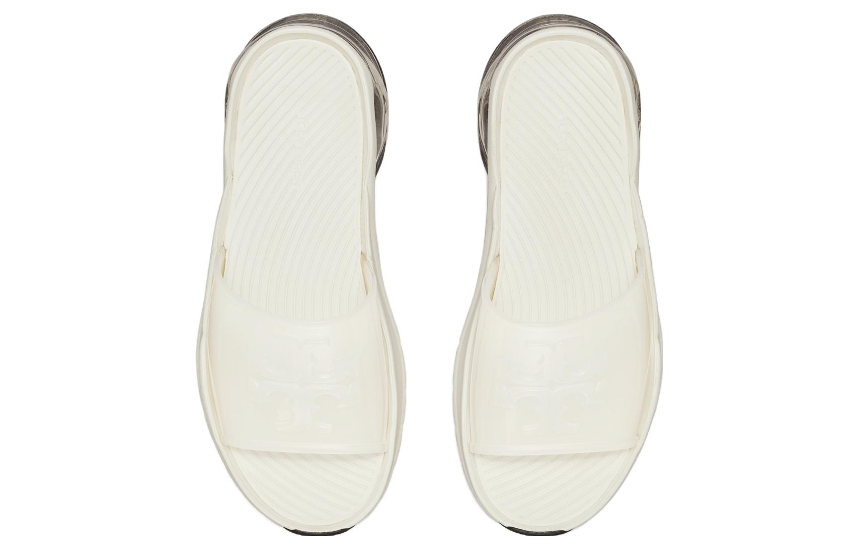 Lookbook (W) TORY BURCH Good Luck Trainer 'White Slip-On' Kasut Putih Tanpa Tali 146150-100