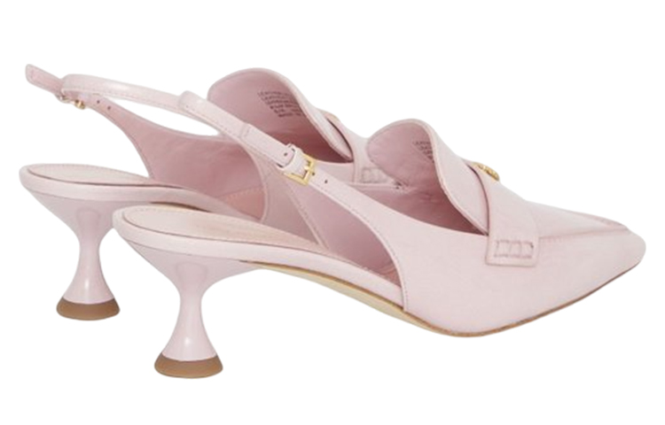 (W) TORY BURCH Heeled Pumps 'Pink Logo Buckle' 圖 4