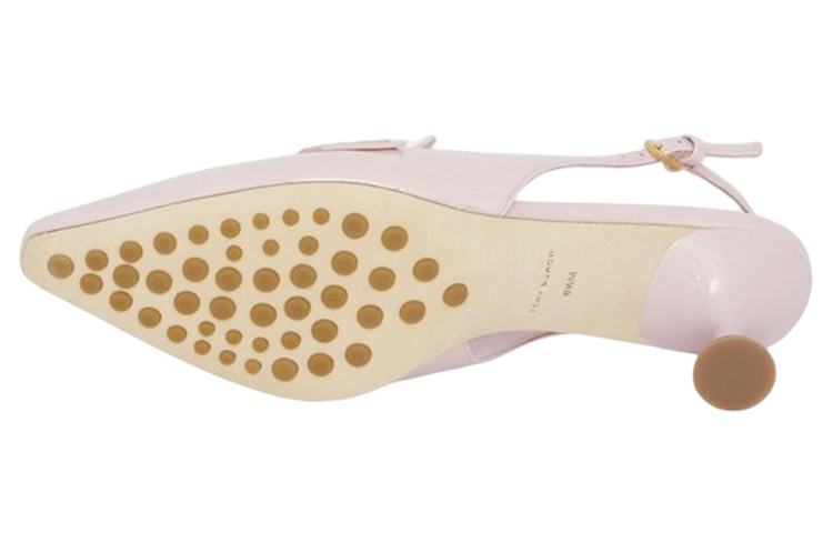 (W) TORY BURCH Heeled Pumps 'Pink Logo Buckle' 圖 5