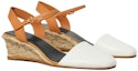 Order (W) TORY BURCH 棕白扣高跟凉鞋 150869-006
