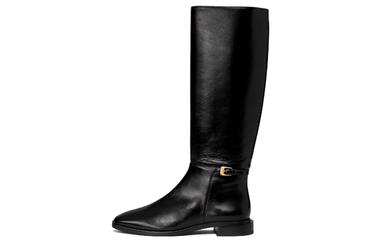 (W) TORY BURCH High-Top Boot with Buckle 'Black Casual'