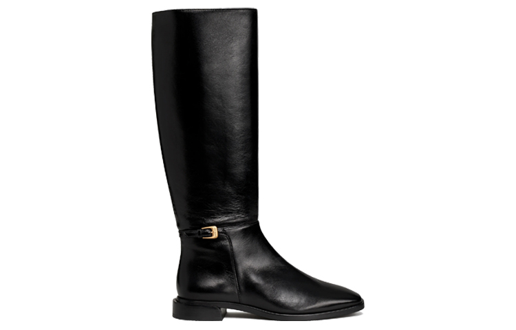 (W) TORY BURCH High-Top Boot with Buckle 'Black Casual' 圖 2