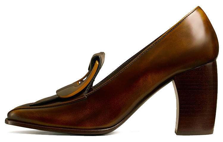 (W) TORY BURCH High Heel 'Gold Brown'