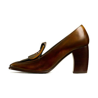 (W) TORY BURCH High Heel 'Gold Brown'