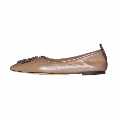 (W) TORY BURCH Ines Ballet Flat 'Light Tan'