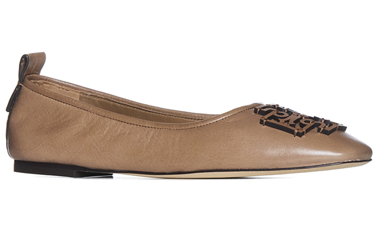 (W) TORY BURCH Ines Ballet Flat 'Light Tan' 圖 2