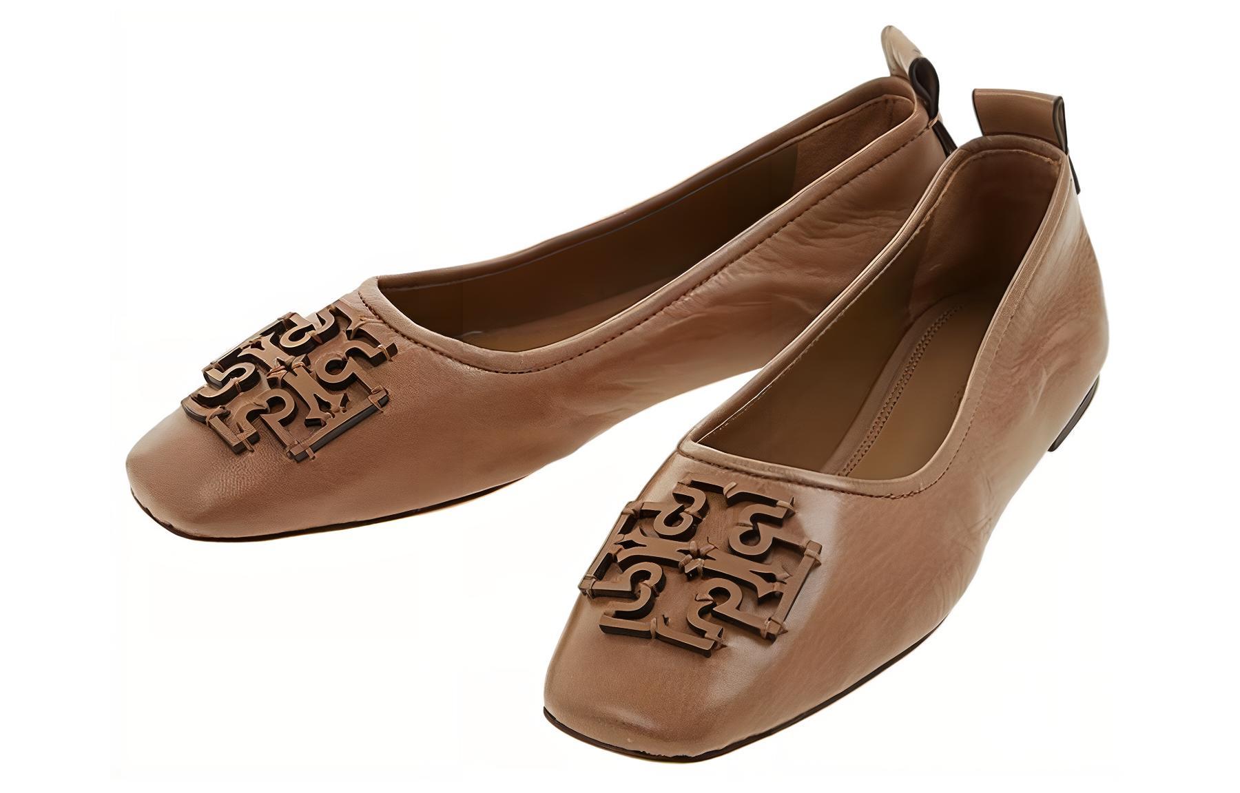 (W) TORY BURCH Ines Ballet Flat 'Light Tan' 圖 4