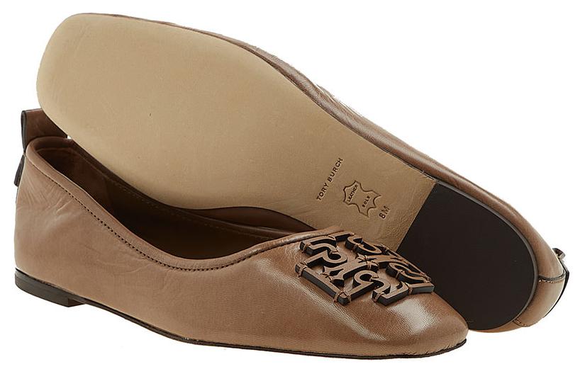 (W) TORY BURCH Ines Ballet Flat 'Light Tan' 圖 5