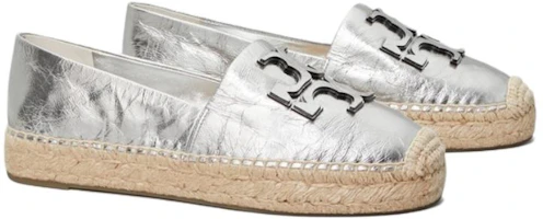 Order (W) TORY BURCH Ines Espadrille ''Argent Bout Rond'' 151615-040