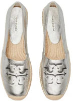 Shop (W) TORY BURCH Ines Espadrille ''Argent Bout Rond'' 151615-040
