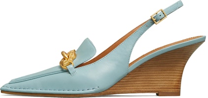 (Women) TORY BURCH Jessa 'Blue Pointed Slingback Heels' 80973-426 (Women) TORY BURCH Jessa 'Blue Pointed Slingback Heels' 80973-426