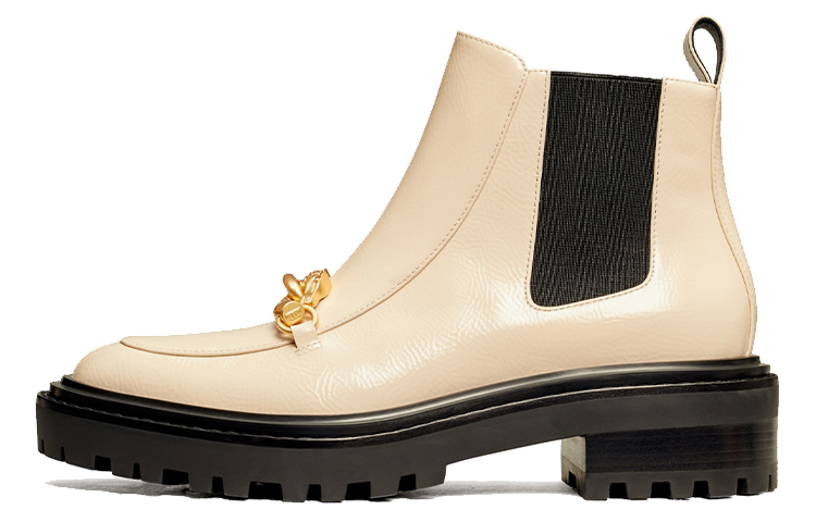 (W) TORY BURCH Jessa Boot 'Cream White'