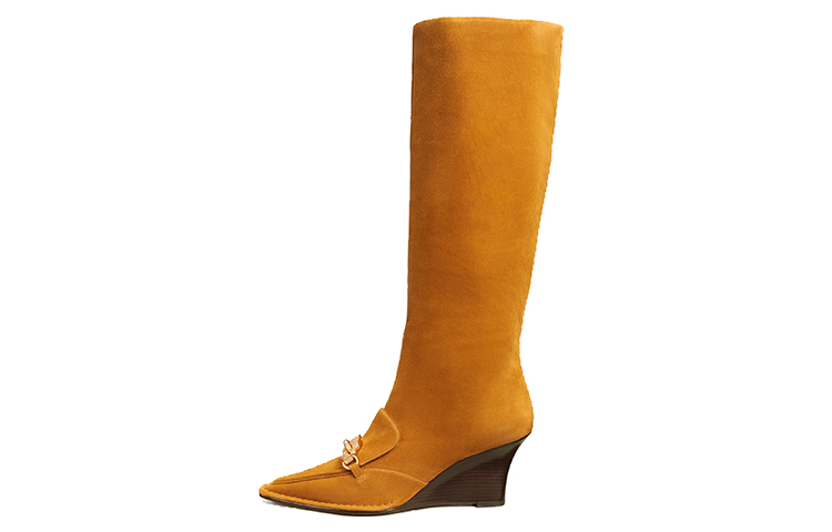 (W) TORY BURCH Jessa Boot 'Yellow'