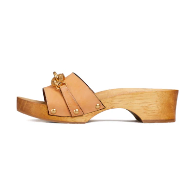 (W) TORY BURCH Jessa Heel 'Light Brown'