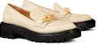 (W) TORY BURCH Jessa Loafer 'Putih Krim' 87254-191